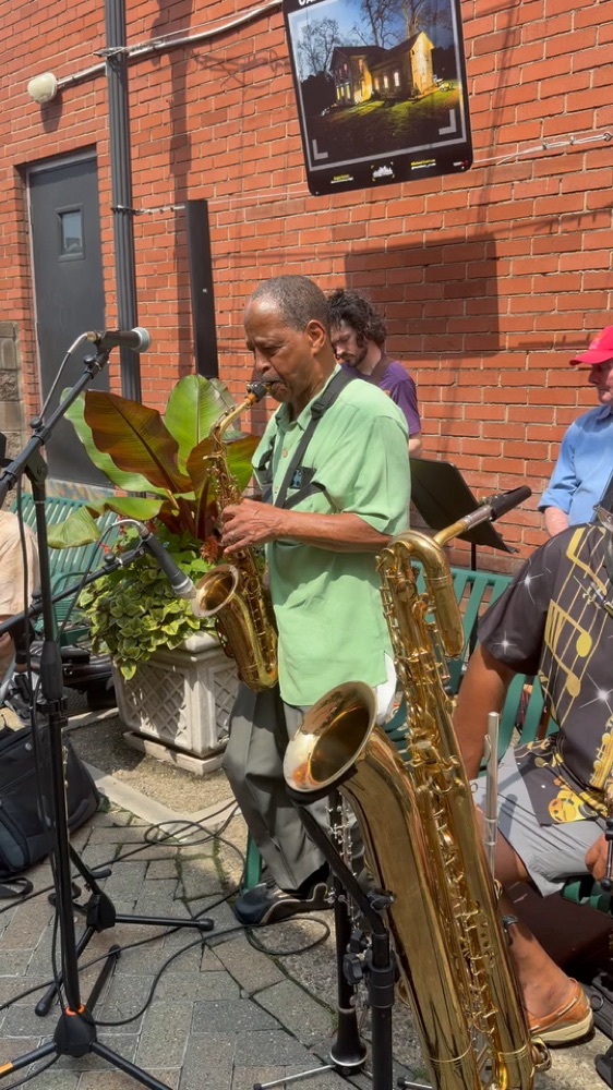 Jazz Popup Performance — Tuesday, August 18, 2026 · Walnut Street Parklet, Shadyside